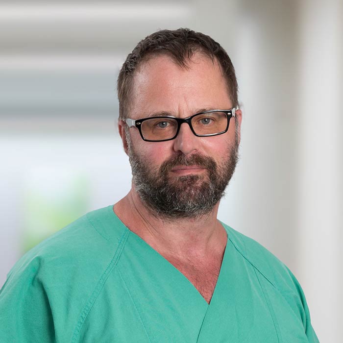 Herr Dr. Peter Reich ist unser Anästhesist